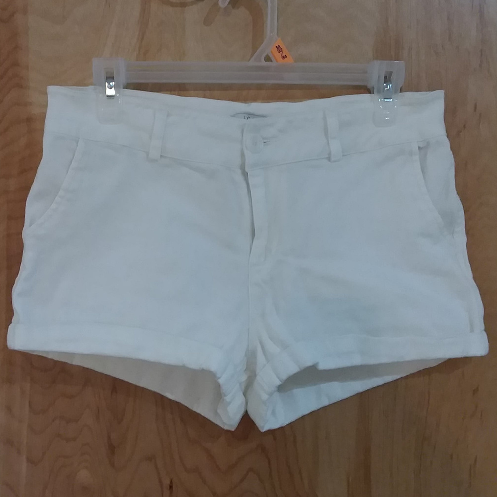 White Booty Shorts